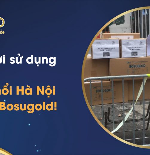 Bosugold tiếp sức cho đội ngũ bác sĩ, nhân viên, bệnh nhân Viện Phổi Hà Nội