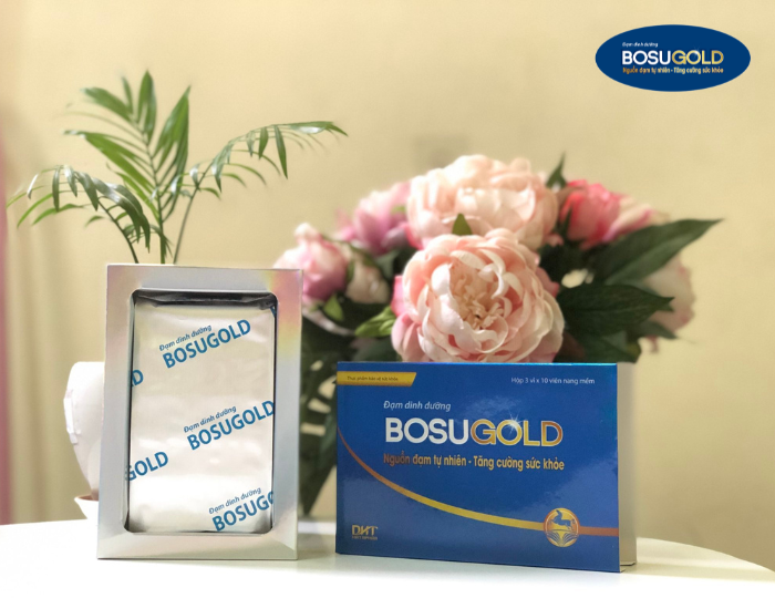 Đạm thủy phân Bosugold chứa 16 loại acid amin giúp tăng sức đề kháng hữu hiệu